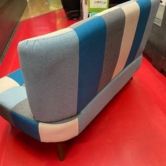2Pソファ カラフル 高さ低め 中古の画像