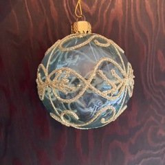 10球　グーリンXゴールド　ゴージャスなオーナメント ガラス風　クリスマス　デコレーション　ボール飾りの画像