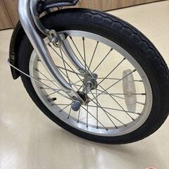 【中古】 E-COMPACT 型番不明 折り畳み自転車 【ハンズクラフト宮崎新名爪店】の画像