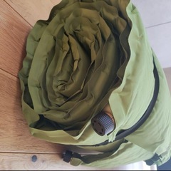 Coleman インフレーターマット　ダブルサイズ　緑の画像