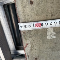 11/6最終値下げ　11/8まで　軽トラに　雪運搬時など　金属製　アオリなどにの画像