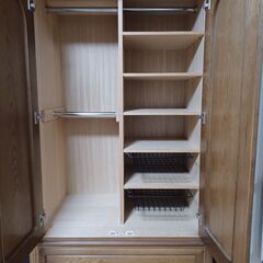 タンス　表面天然無垢の画像