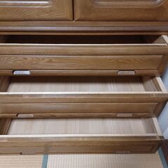 タンス　表面天然無垢の画像