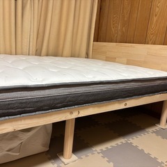 セミダブルポケットコイルマットレスの画像