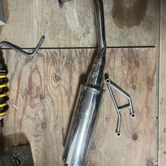 ズーマー　AF58 ステンレスマフラーの画像