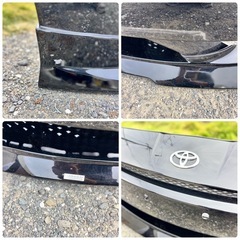 トヨタ セリカ ZZT230 後期 純正 フロントバンパー 52119-2B933 ブラックの画像