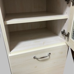 スリム コンパクト 食器棚 レンジ台 レンジラックの画像