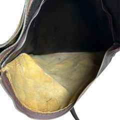 JUTTA NEUMANN /ユッタニューマン　レザー　ショルダーバッグ　ダークブラウンの画像