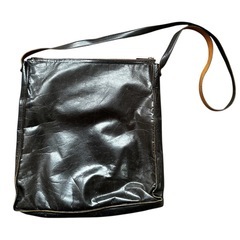 JUTTA NEUMANN /ユッタニューマン　レザー　ショルダーバッグ　ダークブラウンの画像