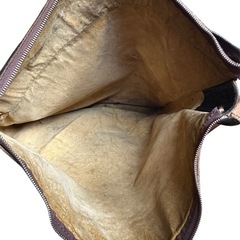 JUTTA NEUMANN /ユッタニューマン　レザー　ショルダーバッグ　ダークブラウンの画像