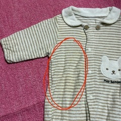 長袖　ロンパース　60〜70サイズの画像
