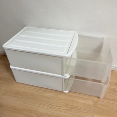 収納ケース2個セットの画像