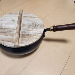 鉄フライパン　深底10センチ　大きさ26センチの画像