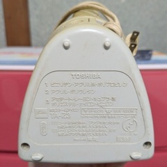 東芝 TOSHIBA スチームアイロン の画像