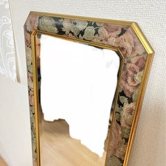 アンティーク　壁掛けミラー　の画像