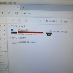 【高性能ゲーミングPC】Core i9-13900KF / RTX 4070 Ti / メモリ32GB / SSD 1TB / Windows11 
の画像