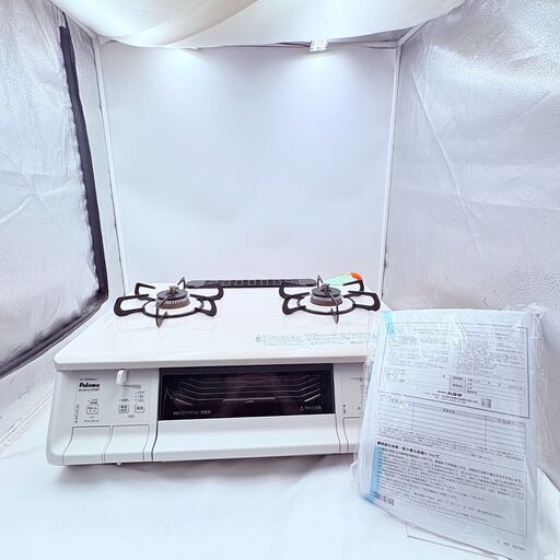 【人気モデル✨】パロマ IC-735WHA-L LPガス用 ガステーブルコンロ グリル付き?✨2022年製✨簡易清掃・動作確認済み❗️