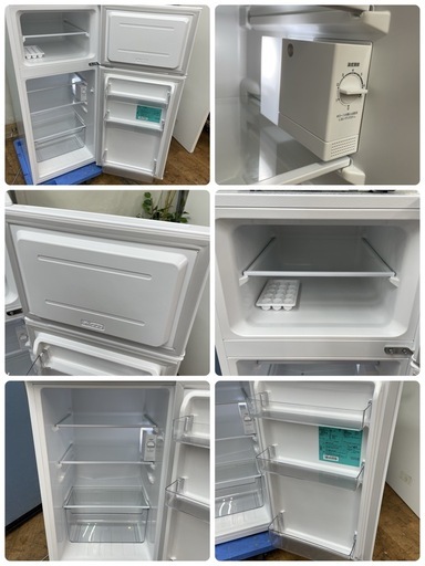 R504 ☀️ 新生活応援！ 生活家電3点セット 2024年製の高年式♪ Haier 冷蔵庫・洗濯機・電子レンジ ⭐動作確認済⭐クリー