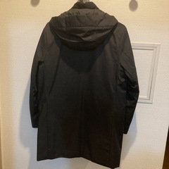 ユニクロ　ハイブリッドダウンパーカ　Sサイズ　黒の画像