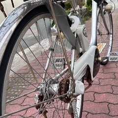 🚲電動アシスト自転車 番号 22  Panasonic  大阪府内全域配達無料  保管場所に引き取りに来て頂ける場合は値引きしますの画像