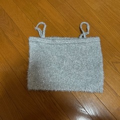 ラメシャギーニットカーディガンの画像