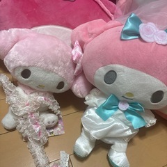 マイメロディぬいぐるみセットの画像