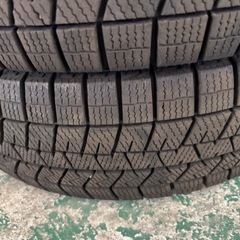 バリ山　ダンロップ ウィンターマックス03 スタッドレスタイヤ 165/70R13  の画像