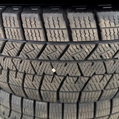 バリ山　ダンロップ ウィンターマックス03 スタッドレスタイヤ 165/70R13  の画像