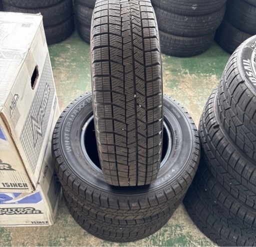 バリ山　ダンロップ ウィンターマックス03 スタッドレスタイヤ 165/70R13