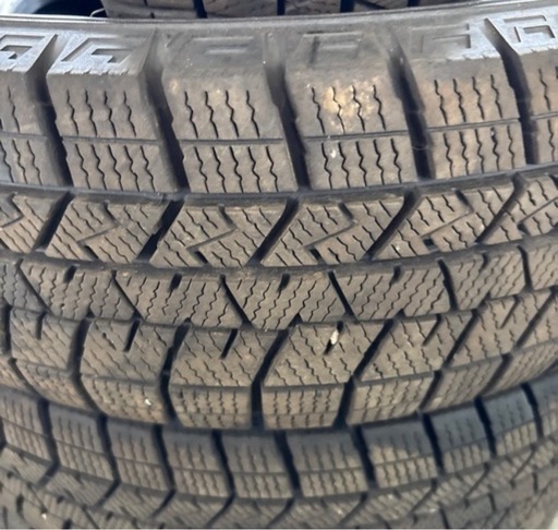 バリ山　ダンロップ ウィンターマックス03 スタッドレスタイヤ 165/70R13  