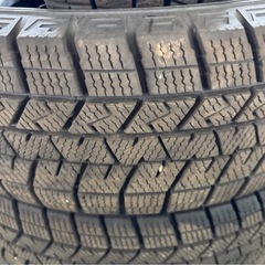 バリ山　ダンロップ ウィンターマックス03 スタッドレスタイヤ 165/70R13  の画像