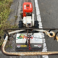 オーレック　管理機 耕運機　正転逆転　畝立て　6馬力　SF50　家庭菜園 耕うん幅約500m デフロック 抵抗棒  農用トラクター クボタガソリンエンジン 宮崎　簡易始動動画ありの画像