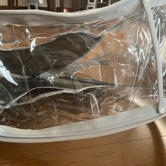 リトルキディーズ　後ろ乗せレインカバー　かーきカーキの画像