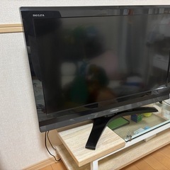テレビ　TOSHIBA REGZAの画像