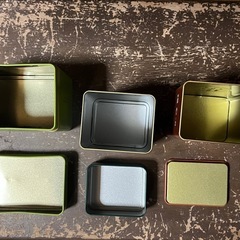 	【格安】中国のお茶缶3個セット｜インテリアにも◎の画像