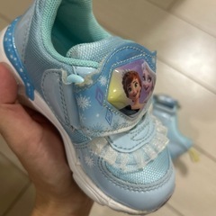 アナ雪　光る靴　14.0cmの画像