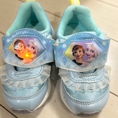 アナ雪　光る靴　14.0cmの画像