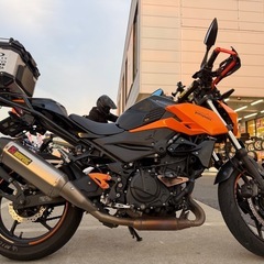 【誠実に取引可能な方】Kawasaki Z250オレンジ(2018)の画像