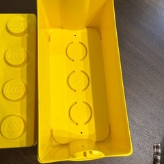 レゴ　箱のみ　イエローボックスの画像