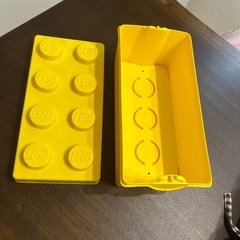 レゴ　箱のみ　イエローボックスの画像
