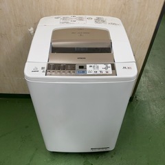 244送料設置無料　日立　大容量洗濯機　9㌔　冷蔵庫　人気モデル　小型　一人暮らし　家庭用の画像