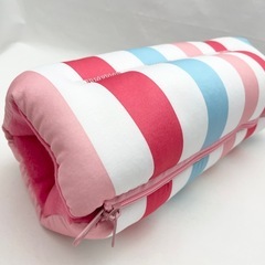 【未使用】ビーズクッション ピンク系の画像