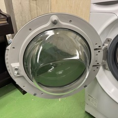 245送料設置無料　アイリスオーヤマ　ドラム式洗濯機　8㌔　冷蔵庫　人気モデル　小型　一人暮らし　左開きの画像