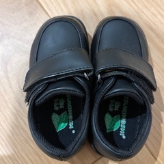 赤ちゃん用　黒シューズ14cmの画像