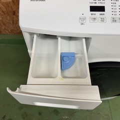 246 送料設置無料☆アイリスドラム式洗濯機　8㌔乾燥機能付き　小型　一人暮らしの画像