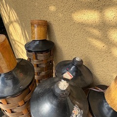 【国分寺】バンブーパーティートーチ　約150センチ　4本セット　アウトドア　ふた付き　　ジョイフル本田で購入　の画像