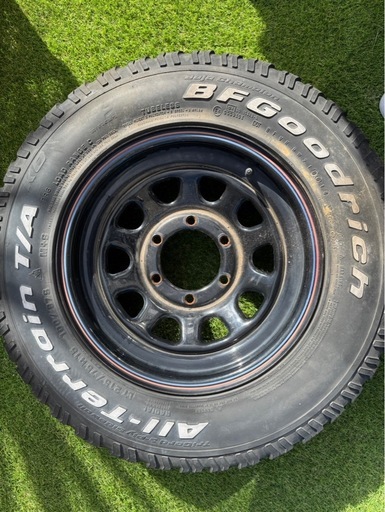 【値下げ交渉可能】BFグッドリッチ 215/75R15 スチールタイヤ