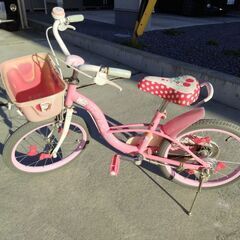 女児用自転車の画像