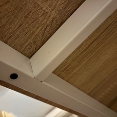 【最終値下げ】【早期引取希望】ダイニングテーブルセット4人掛け(テーブル・ベンチ・イス2脚)の画像