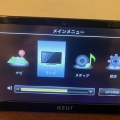 7インチポータブルナビ　ワンセグTV/SD再生の画像